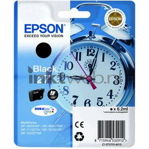 Epson Alarm clock Singlepack Black 27 DURABrite Ultra Ink