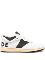 RHUDE baskets Rhecess en cuir - Blanc - thumbnail