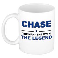 Chase cadeau mok - man myth legend - naam koffiemok - 300 ml - collega - vaderdag