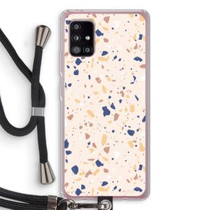 Terrazzo N°23: Samsung Galaxy A51 5G Transparant Hoesje met koord
