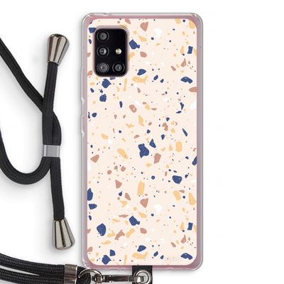 Terrazzo N°23: Samsung Galaxy A51 5G Transparant Hoesje met koord