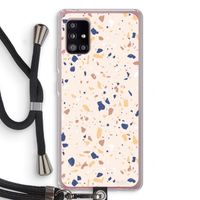 Terrazzo N°23: Samsung Galaxy A51 5G Transparant Hoesje met koord