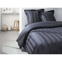 Vandaag prestige vandaag Blate - 240 x 260 cm - 2 personen - 100% katoen satijn - houtskool
