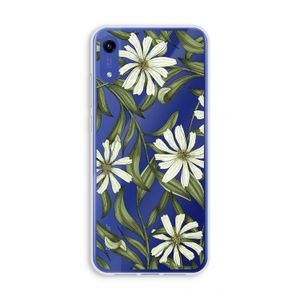 Wit bloemenpatroon: Honor Play 8A Transparant Hoesje