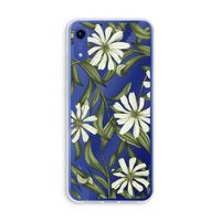 Wit bloemenpatroon: Honor Play 8A Transparant Hoesje