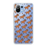Pony: Xiaomi Mi 11 Lite Transparant Hoesje