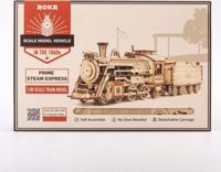 Robotime Steam Express Trein DIY Modelbouw Knutselen