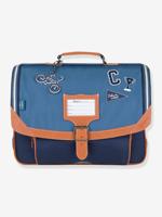Schooltas TANNS x Cyrillus Clément "Bike to School" TANN'S blauw