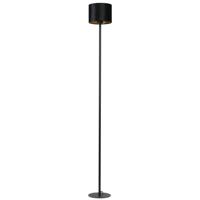 Masterlight Zwarte vloerlampVenus 175cm met zwarte lampenkap - 1470-05-05-155