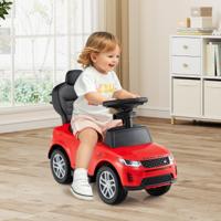 3 in 1 Loopwagen Rijdend Speelgoed Schuifwagen Met Claxon En Opstartgeluid