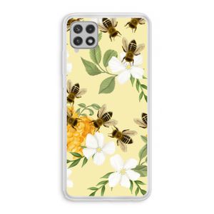 No flowers without bees: Samsung Galaxy A22 4G Transparant Hoesje