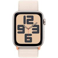 Apple Watch SE GPS 44mm alu sterrenlicht sportband - thumbnail