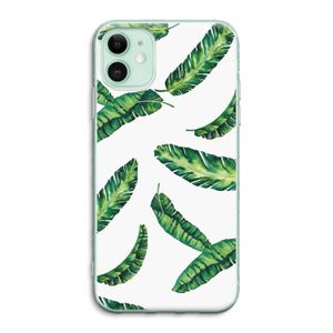 Lange bladeren: iPhone 11 Transparant Hoesje