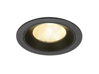 SLV InbouwspotNuminos L zwart 3000K - 20gr - 1009774