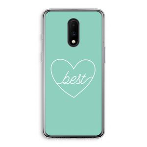 Best heart pastel: OnePlus 7 Transparant Hoesje