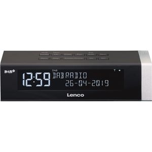 Lenco CR-630BK radio Klok Digitaal Zwart