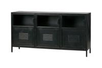 WOOOD Dressoir Ronja 143cm - Zwart - thumbnail