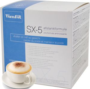 TimFit SX5: Heerlijke maaltijdvervanger in Cappuccino Smaak