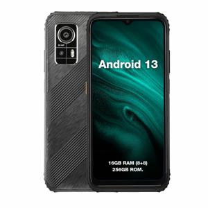 AGM H6 EU001B smartphone 16,7 cm (6.56") Hybride Dual SIM Android 13 4G USB Type-C 8 GB 256 GB 4900 mAh Zwart