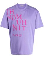 Ih Nom Uh Nit t-shirt en coton à logo imprimé - Violet - thumbnail