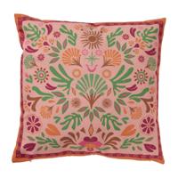 Kussen print Marbella - multikleur - 45x45 cm