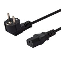 SAVIO CL-181 Voedingskabel CEE 7/7 (E/F) - IEC C13 5m