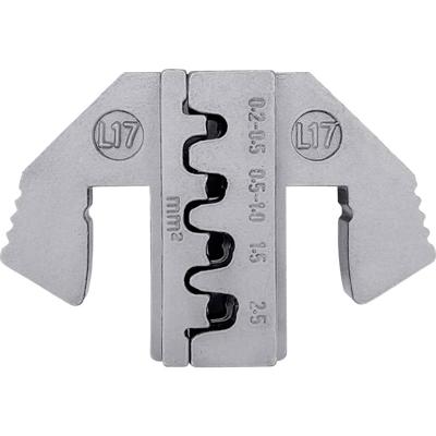 TOOLCRAFT TO-9625860 Krimpinzetstuk MCP 6.3/4.8K & SPT contact 0.2 tot 2.5 mm² Geschikt voor merk TOOLCRAFT