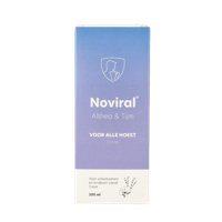 Noviral Alle hoest althea en tijmsiroop 200 Milliliter