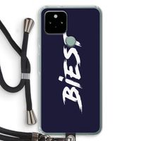 Biest: Pixel 5 Transparant Hoesje met koord