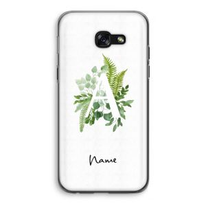 Green Brush: Samsung Galaxy A5 (2017) Transparant Hoesje