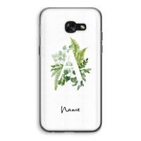 Green Brush: Samsung Galaxy A5 (2017) Transparant Hoesje