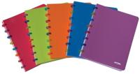 Atoma Tutti Frutti schrift, ft A5, 144 bladzijden, commercieel geruit, geassorteerde kleuren