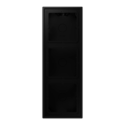 JUNG LS 583 A SWM 3 voudige opbouwbak LS990 grafiet mat zwart