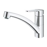 GROHE bau eco Keukenkraan - laag - draaibare uitloop - chroom 31680000 - thumbnail