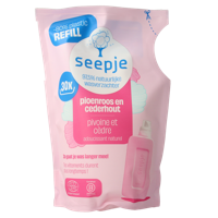 Wasverzachter pioenroos en cederhout navulling 750 Milliliter