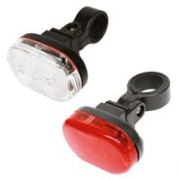 Dresco verlichtingsset Classic led batterijen rood/zwart/wit