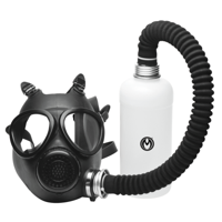 Inhalator - Gasmasker met Fles - Zwart