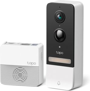 Tapo D230S1 Smart Battery Video Doorbell Slimme deurbel Zwart