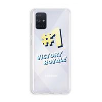 Victory Royale: Galaxy A71 Transparant Hoesje