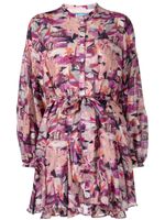 Chufy robe ceinturée à fleurs - Rose