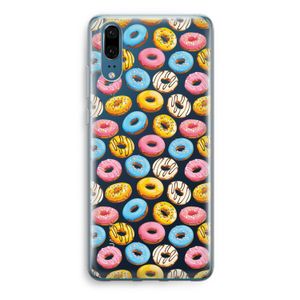 Pink donuts: Huawei P20 Transparant Hoesje