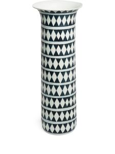 L'Objet vase en porcelaine (43cm) - Noir