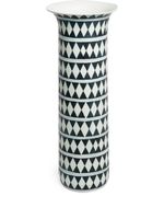 L'Objet vase en porcelaine (43cm) - Noir