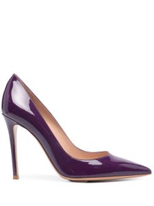 Gianvito Rossi escarpins en cuir 105 mm à fini verni - Violet