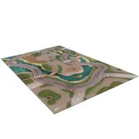 Speelkleed racebaan van Carpeto 120 x 80 cm