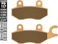 GALFER bremsbelag "fd117" brake pad fd117 g1370 sintered metal