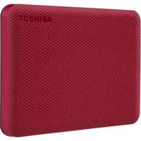 Externe harde schijf - Toshiba - Canvio Advance - 1 tot - rood