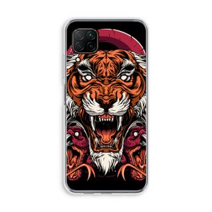 Tiger and Rattlesnakes: Huawei P40 Lite Transparant Hoesje