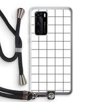 Rooster: Huawei P40 Transparant Hoesje met koord