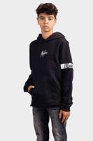 Malelions Captain Hoodie Kids Zwart - Maat 128 - Kleur: Zwart | Soccerfanshop - thumbnail